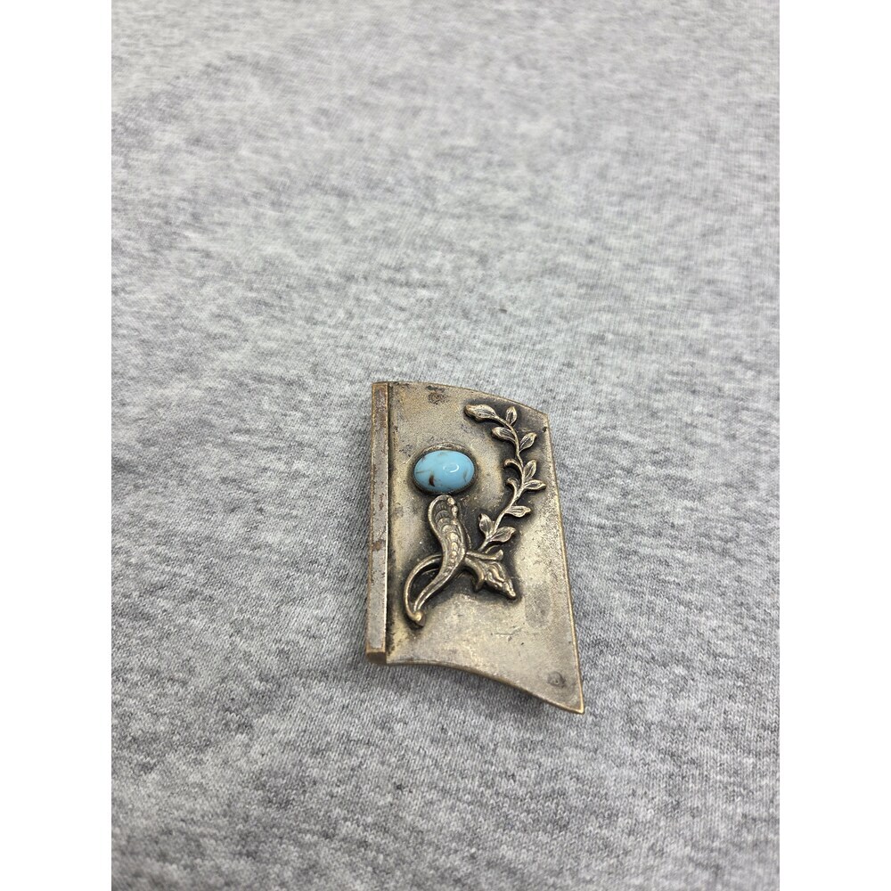 Handmade Navajo Native American Womens Turquoise Belt Buckle